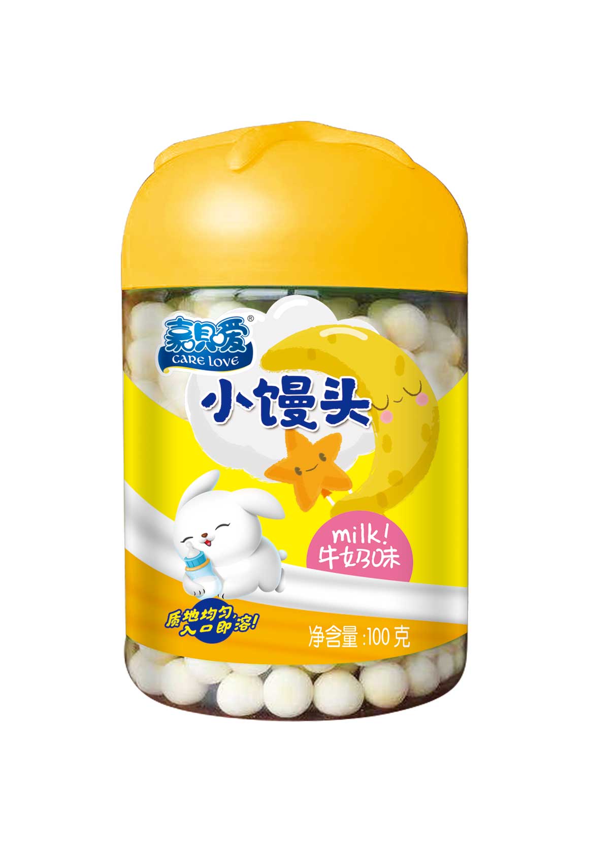 嘉貝愛牛奶味小饅頭