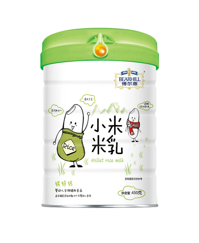 博爾慧鐵鋅鈣小米米乳