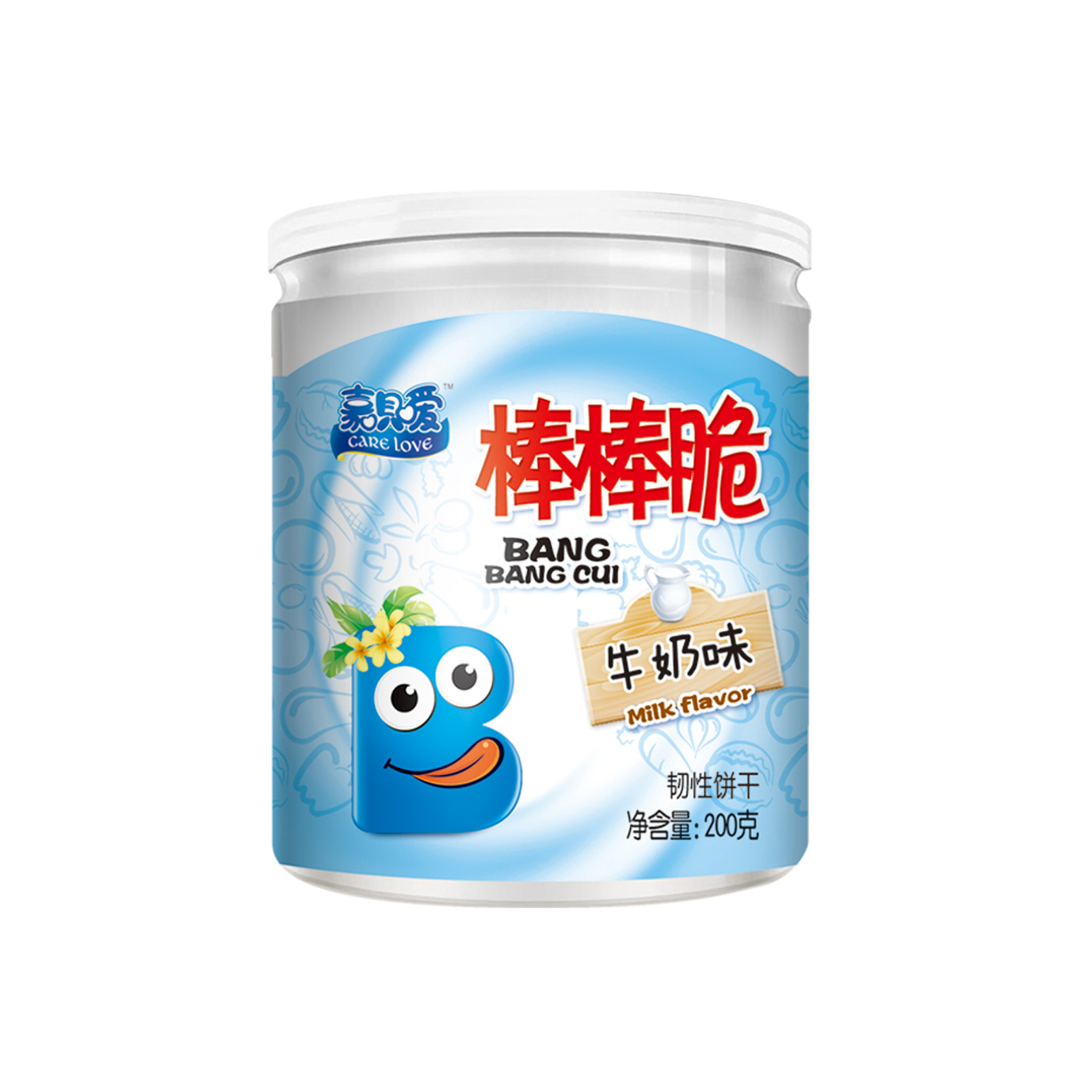 嘉貝愛棒棒脆牛奶味餅干