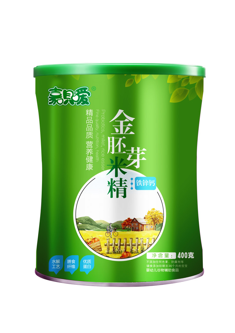 嘉貝愛鐵鋅鈣金胚芽米精