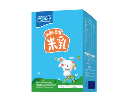嘉貝愛(ài)胡蘿卜蘋果米乳