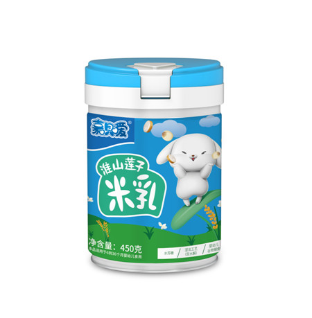 嘉貝愛淮山蓮子米乳桶裝