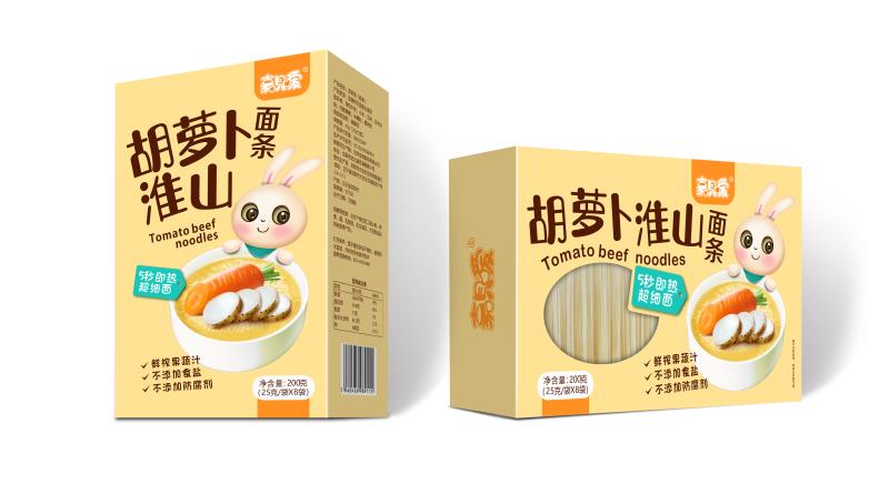 嘉貝愛胡蘿卜淮山面條2