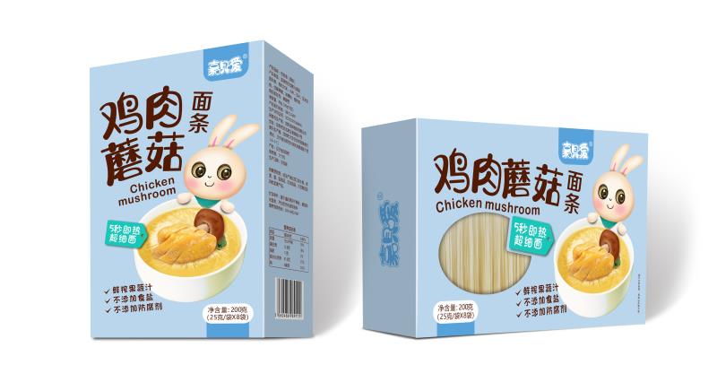 嘉貝愛雞肉蘑菇面條