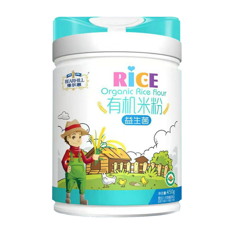 博爾慧益生菌有機米粉聽裝