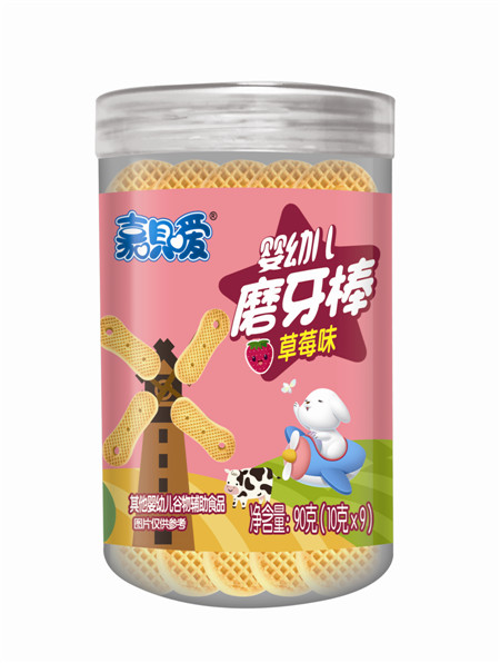 嘉貝愛草莓味磨牙棒
