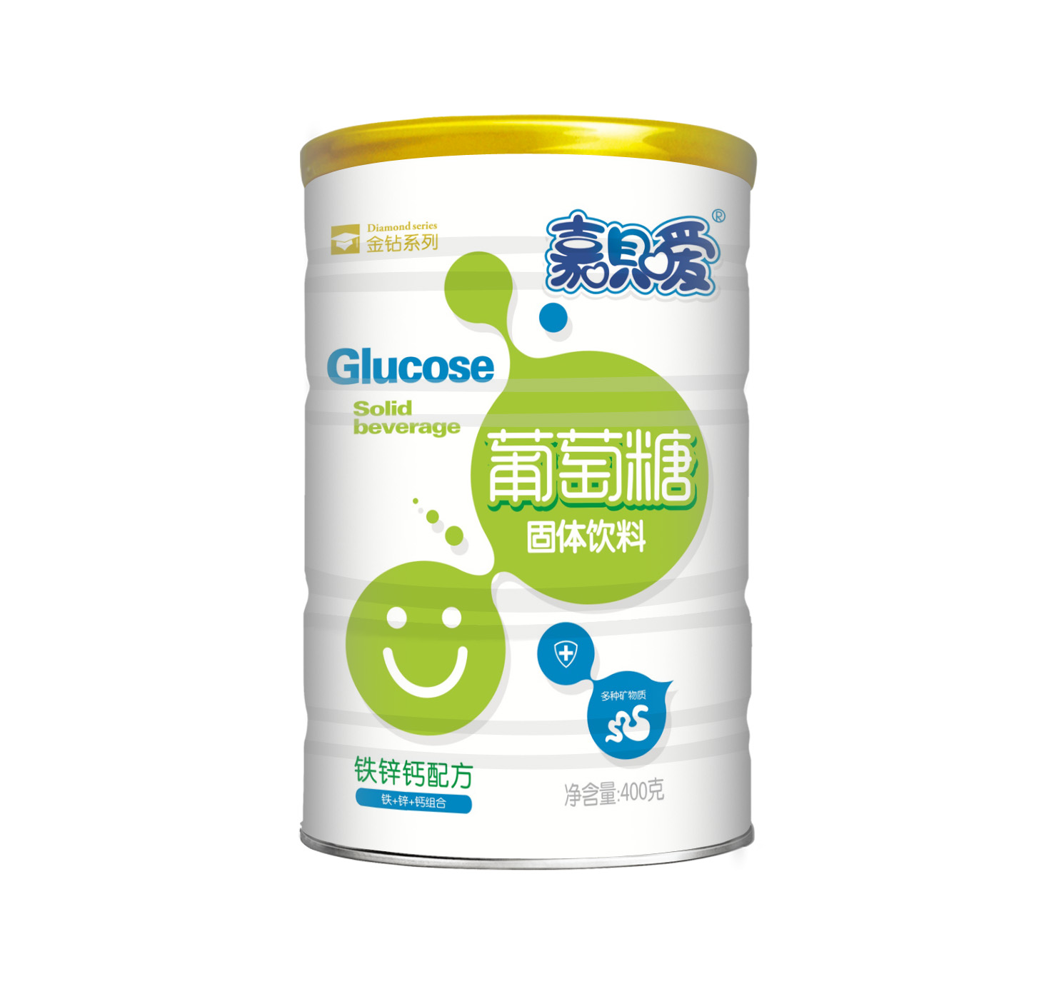 嘉貝愛葡萄糖鈣鐵鋅配方