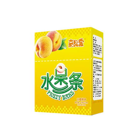 嘉貝愛(ài)水蜜桃水果條盒裝