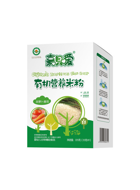 嘉貝愛胡蘿卜番茄有機(jī)米粉