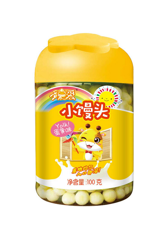 多嘉愛蛋黃味小饅頭