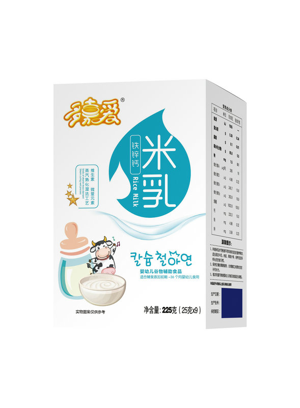 多嘉愛鐵鋅鈣營養(yǎng)米乳