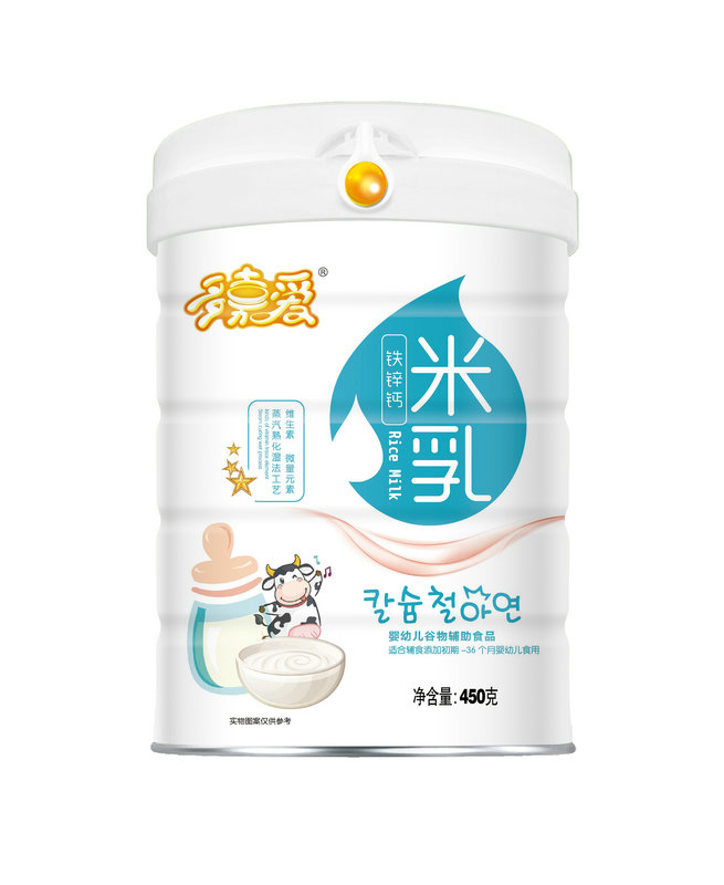 多嘉愛鐵鋅鈣營養米乳聽裝