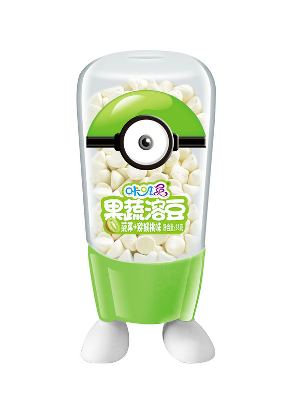 咔嘰兔菠菜獼猴桃小黃人溶豆豆