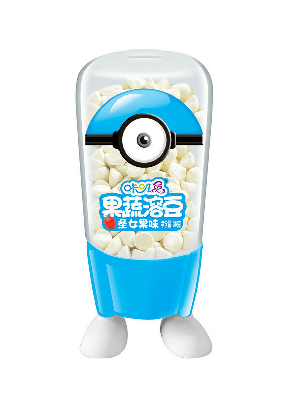 咔嘰兔圣女果味小黃人溶豆豆