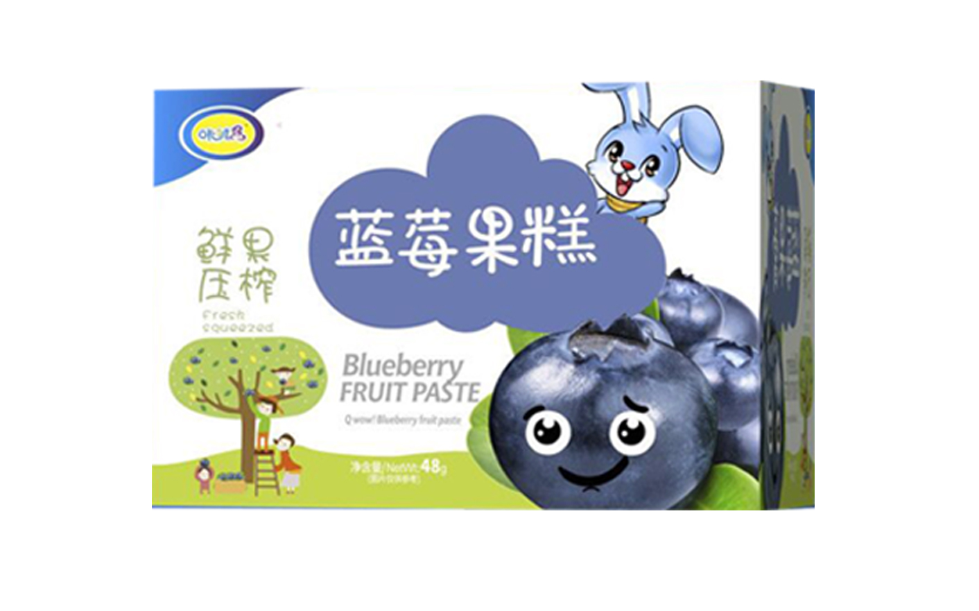 咔嘰兔藍莓果糕