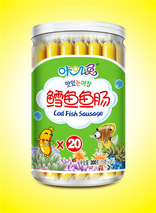 咔嘰兔鱈魚魚腸灌裝