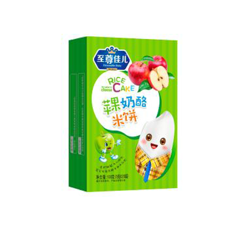 至尊佳兒蘋果奶酪米餅