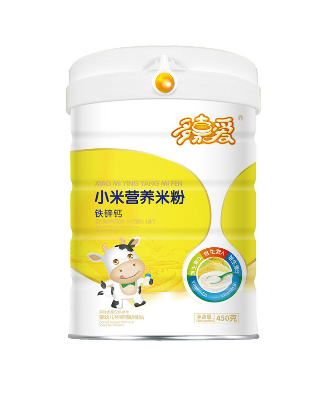 多嘉愛(ài)鐵鋅鈣小米營(yíng)養(yǎng)米粉聽(tīng)裝