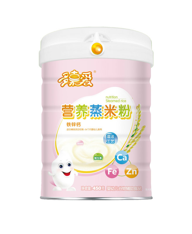 多嘉愛鐵鋅鈣營養蒸米粉聽裝