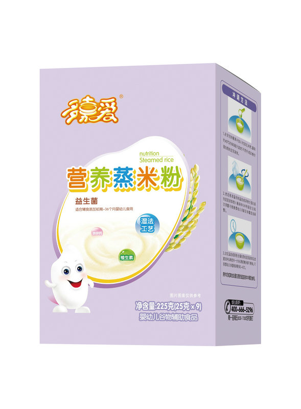 多嘉愛益生菌營養(yǎng)蒸米粉