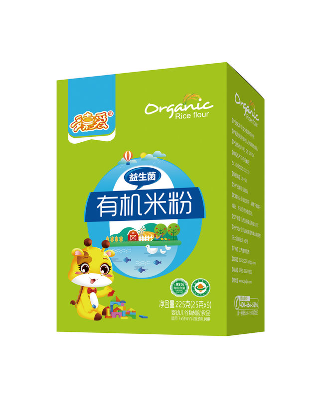 多嘉愛益生菌有機米粉盒裝