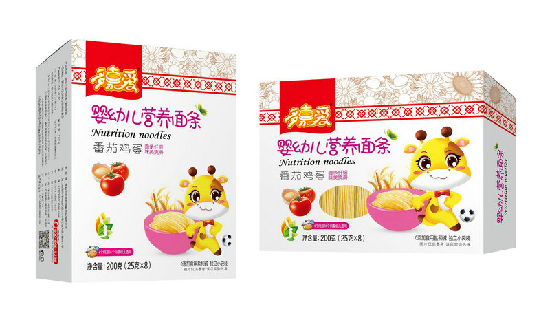 多嘉愛(ài)番茄雞蛋嬰幼兒營(yíng)養(yǎng)面條