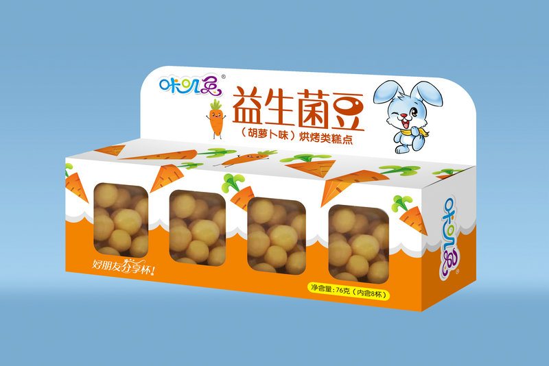 咔嘰兔胡蘿卜益生菌豆