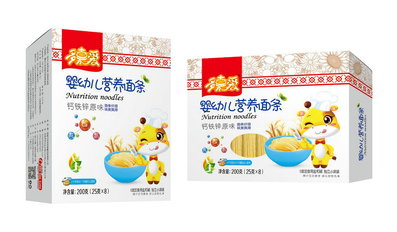 多嘉愛鈣鐵鋅嬰幼兒營養(yǎng)面條