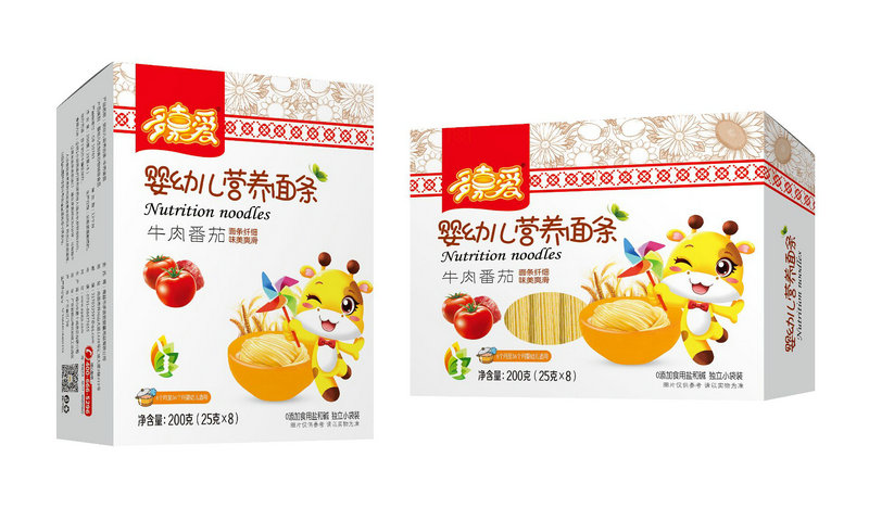 多嘉愛牛肉番茄嬰幼兒營養(yǎng)面條