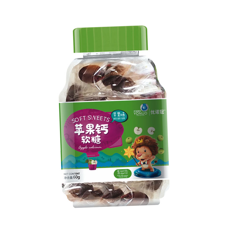 優(yōu)諾冠蘋果鈣軟糖