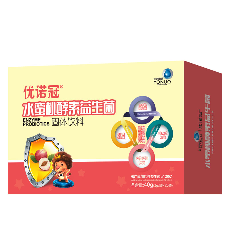 優諾冠水蜜桃酵素益生菌