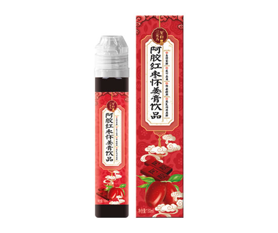阿膠紅棗懷仁膏飲品