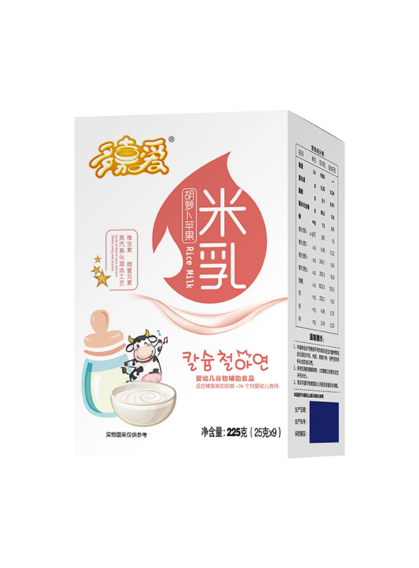 多嘉愛米乳盒裝(胡蘿卜蘋果)