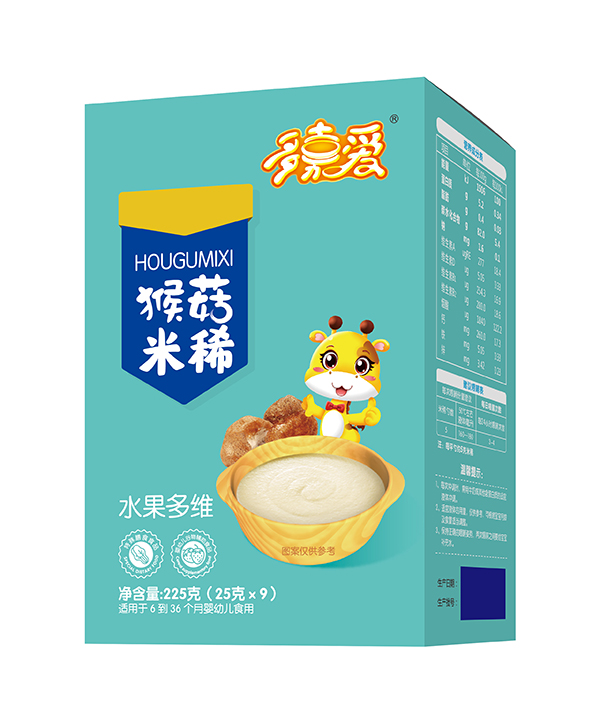 多嘉愛猴菇米稀(水果多維)