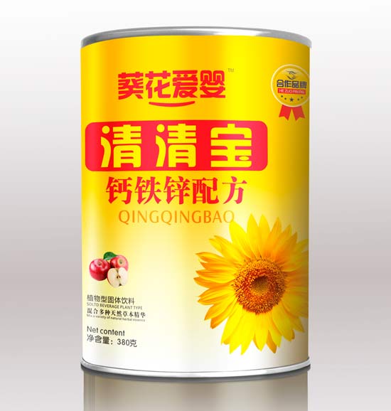 葵花愛嬰鈣鐵鋅配方清清寶