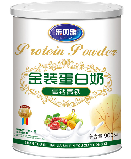 樂貝雅高鈣高鐵金裝蛋白奶