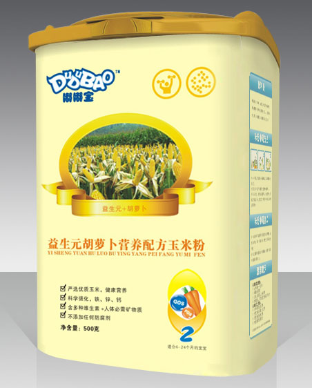 嘟嘟寶益生元胡蘿卜營養配方玉米粉