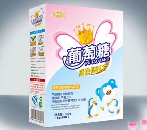 康緣人鈣鐵鋅配方葡萄糖盒裝