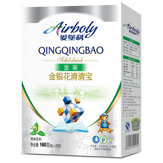 愛堡利金銀花清清寶盒裝160g