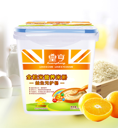 皇亨益生元護暢全粒米營養米粉