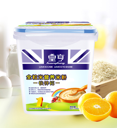 皇亨鐵鋅鈣配方全粒米營養米粉