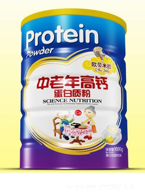 歐貝米拉鈣鐵鋅蛋白質粉鐵聽