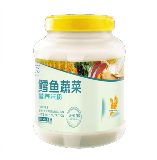 愛(ài)施樂(lè)鱈魚(yú)蔬菜營(yíng)養(yǎng)米粉塑料裝