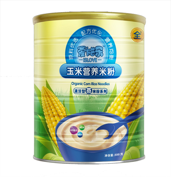 愛施樂玉米營養(yǎng)米粉聽裝