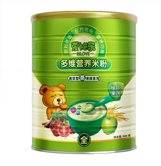 愛施樂多維營養米粉聽裝