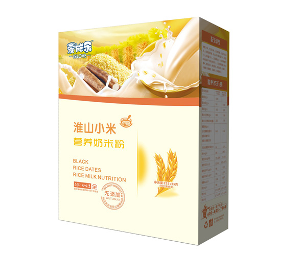 愛(ài)施樂(lè)淮山小米營(yíng)養(yǎng)奶米粉盒裝