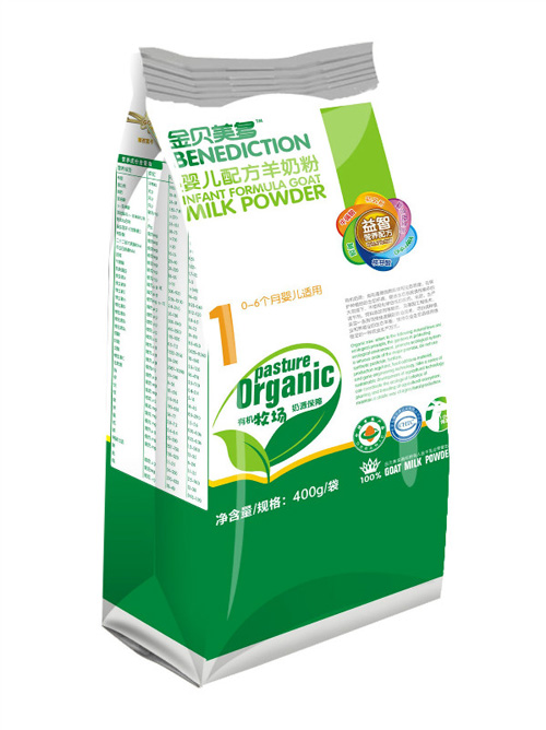 金貝美多嬰兒配方羊奶粉1段袋裝