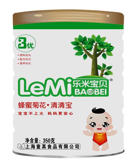 樂米寶貝蜂蜜菊花桶裝清清寶