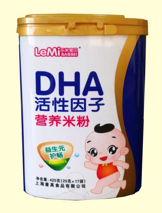 樂米寶貝益生元護暢營養(yǎng)米粉