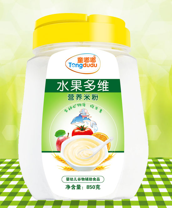 童嘟嘟水果多維營養米粉